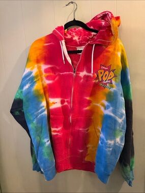 Walt Disney World Tie-Dye Pop Century Resort Zip Hoodie - Multicolor
